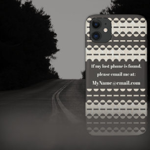 Case-Mate iPhone Case Graines plissées en crème de charbon et ivoire