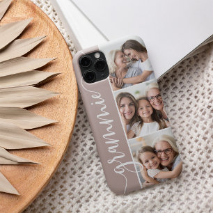 Case-Mate iPhone Case Grammie Script Grandma Photo Collage