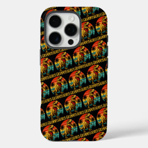 Coque iPhone 16 Pro Grammysaurus T Rex Dinosaur Grammy Fête des mères