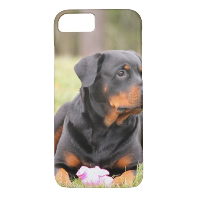 Coques Case-Mate iPhone Grand beau rottweiler (Dos)
