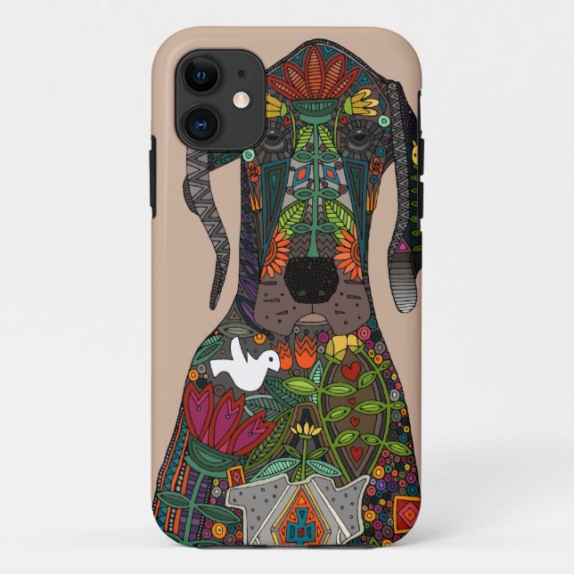 Coques Case-Mate iPhone Grand Dane amour beige (Dos)