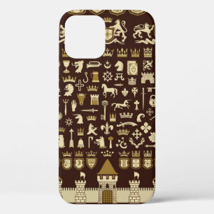 Case-Mate iPhone Case Grand ensemble d'éléments héraldiques.