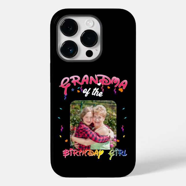 Coques Case-Mate iPhone Grand-mère de la fille d'anniversaire Anniversaire (Verso)