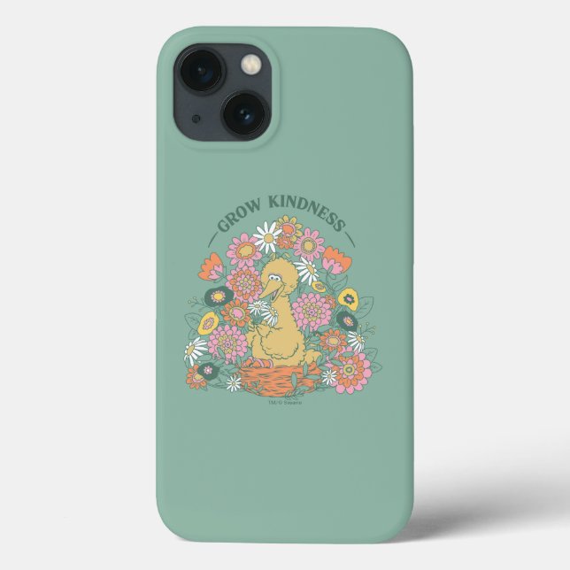 Coques Case-Mate iPhone Grand Oiseau | Florale graphique de bonté (Verso)
