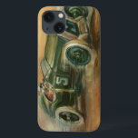 iPhone 13 Coque Grand Prix Racecar par Ethan Harper<br><div class="desc">Take a trip in the way machine back with this painting of a French Grand Prix racecar by Ethan Harper. You can feel how fast the car is traveling thanks to the dust cloud trailing in the wake of the vehicle. Tombe a copy to place on your wall !</div>
