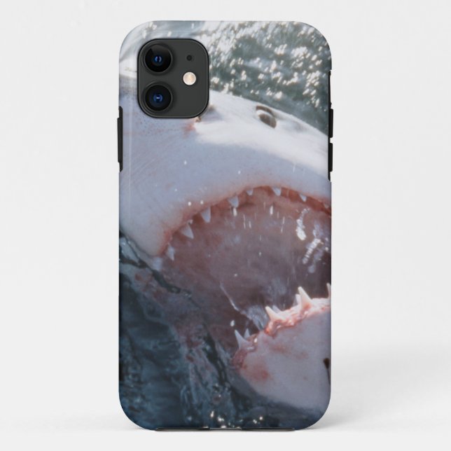 Coques Case-Mate iPhone Grand requin blanc en mer (Dos)