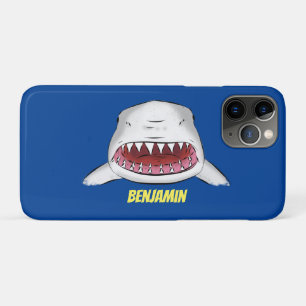 Case-Mate iPhone Case Grand requin blanc moyen dessin animé