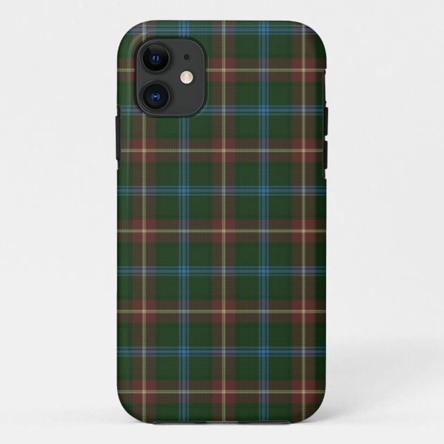 Coques Case-Mate iPhone Grand tartan manitobain (Dos)