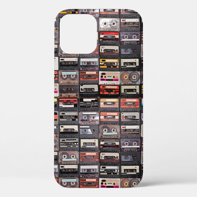 Coques Case-Mate iPhone Grande collection de cassettes audio (Verso)
