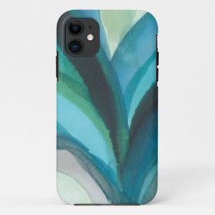 Coque Case-Mate Pour iPhone Grande feuille bleue I