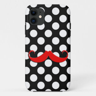 Coque Case-Mate Pour iPhone Grande moustache rouge