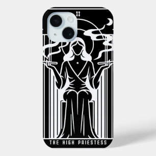 Coque Case-Mate iPhone Grande Prêtresse du Tarot Femme Fumant de l'Herbe 