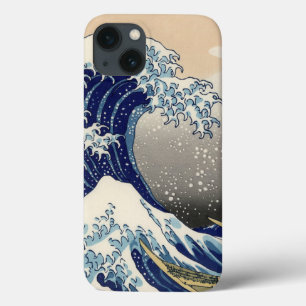 iPhone 13 Coque Grande vague Kanagawa peinture japonaise