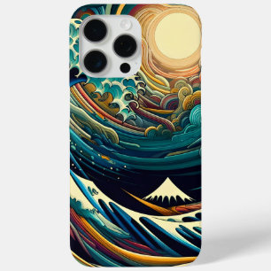 Coque Case-Mate iPhone Grande vague, vague au large de Kanagawa v1