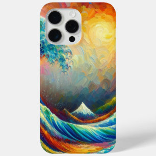 Coque Case-Mate iPhone Grande vague, vague au large de Kanagawa v4