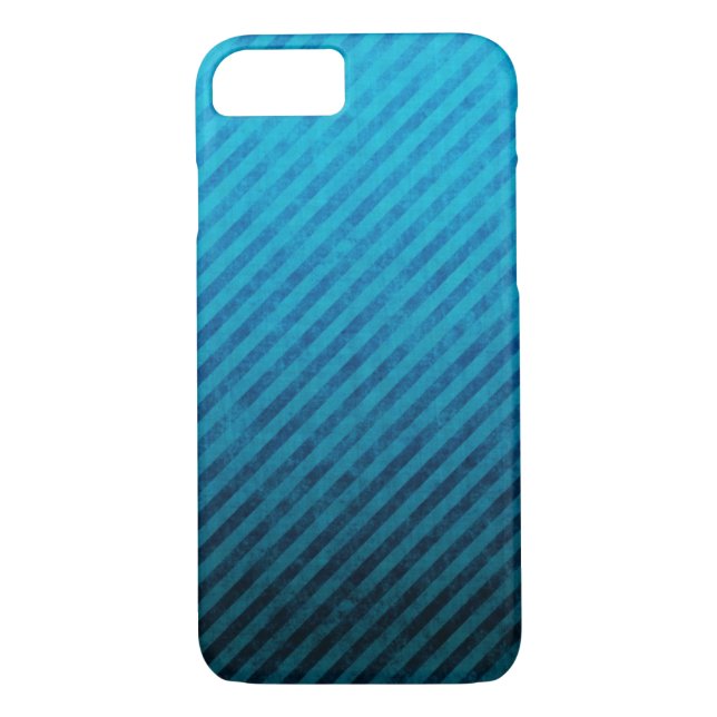 Coques Case-Mate iPhone Grandes Bleues Grunge Texture (Dos)