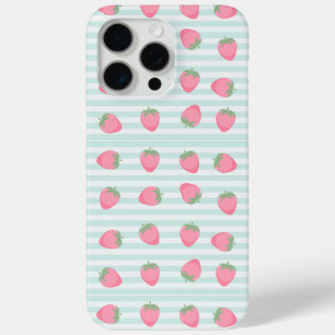 Coque Case-Mate iPhone Grandes fraises roses