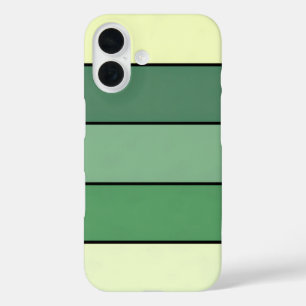 Coque Pour iPhone 16 Grandes Jaunes Vertes D'Hiver Sur Papier Aquarelle