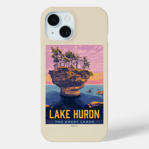 Coque Case-Mate iPhone Grands Lacs   Lac Huron