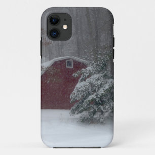 Etui iPhone Case-Mate Grange rouge dans la neige