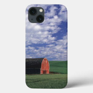 Case-Mate iPhone Case Grange rouge dans un champ de blé et d'orge à Whit