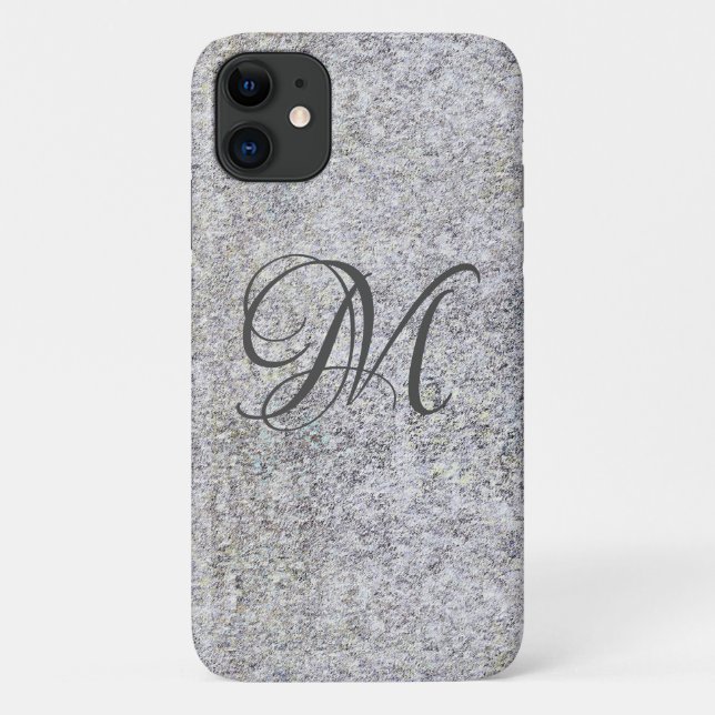 Coques Case-Mate iPhone Granit noir (Dos)