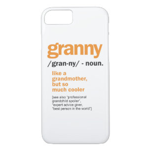 Case-Mate iPhone Case Granny Définition Grandma Cadeau