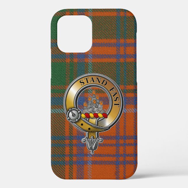 Coques Case-Mate iPhone Grant Tartan & Badge (Verso)