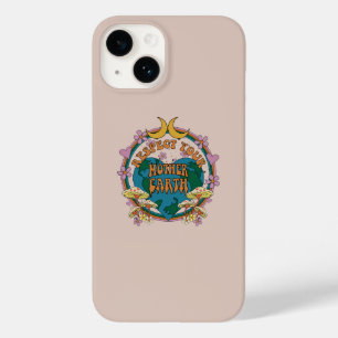 Coque Case-Mate iPhone Graphique de la Terre mère rétro des années 70