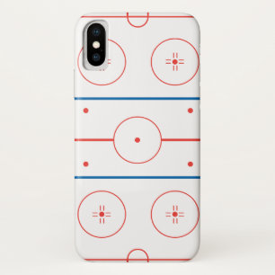 Etui iPhone Case-Mate graphique de patinoire de hockey sur glace