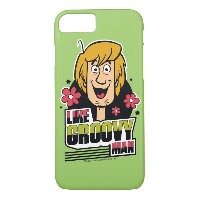 Coques Case-Mate iPhone Graphique de Shaggy "Like Super Man" (Dos)