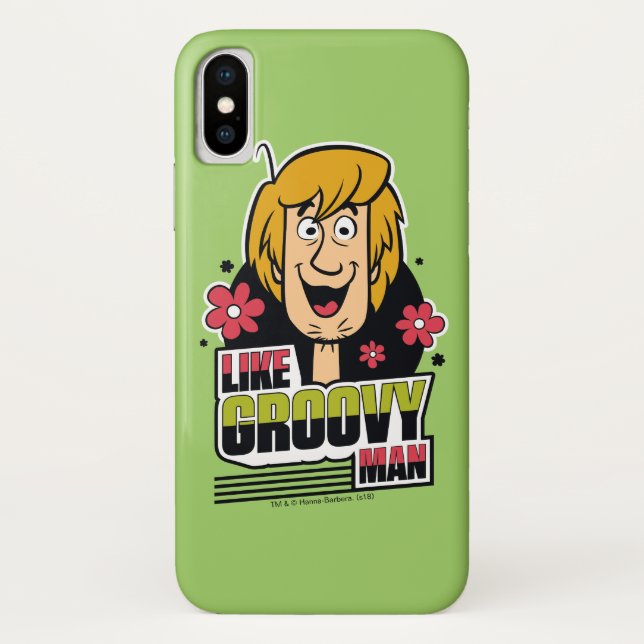 Coques Case-Mate iPhone Graphique de Shaggy "Like Super Man" (Dos)
