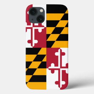 iPhone 13 Coque Graphique du drapeau de l'état dynamique du Maryla