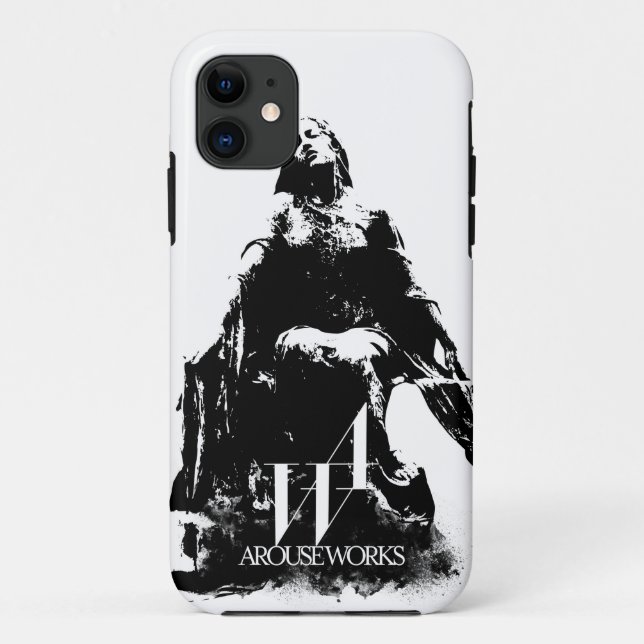 Coques Case-Mate iPhone Graphiques noirs et blancs (Dos)