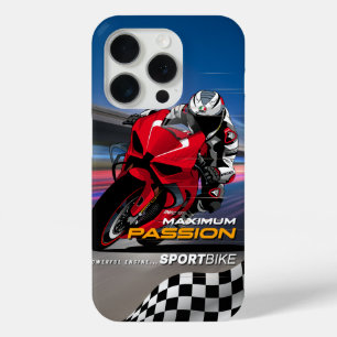 Coque Case-Mate iPhone Graphisme de course de Superbike Maximum Passion B