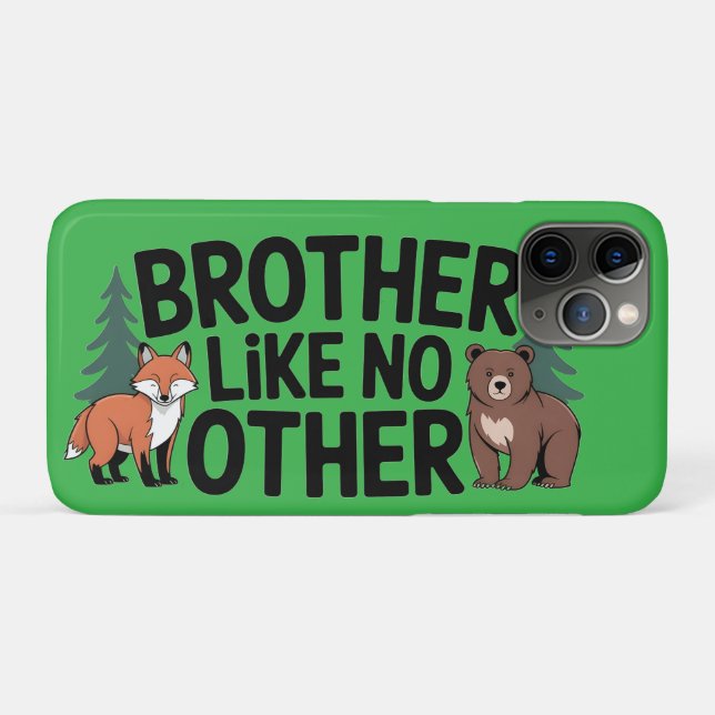 Coques Case-Mate iPhone Graphisme de Fraternité : Illustration de Renard e (Dos (Horizontal))