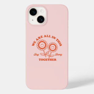 Coque Case-Mate iPhone Graphisme Fleur Joyeux Retro