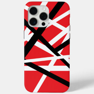 Coque Case-Mate iPhone graphisme rouge, noir et blanc