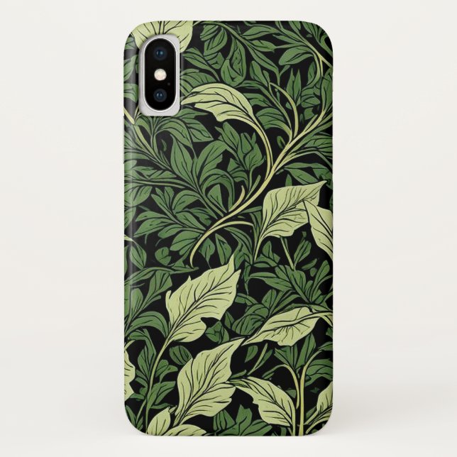 Coques Case-Mate iPhone Grappe de vignes dans des nuances de vert (Dos)