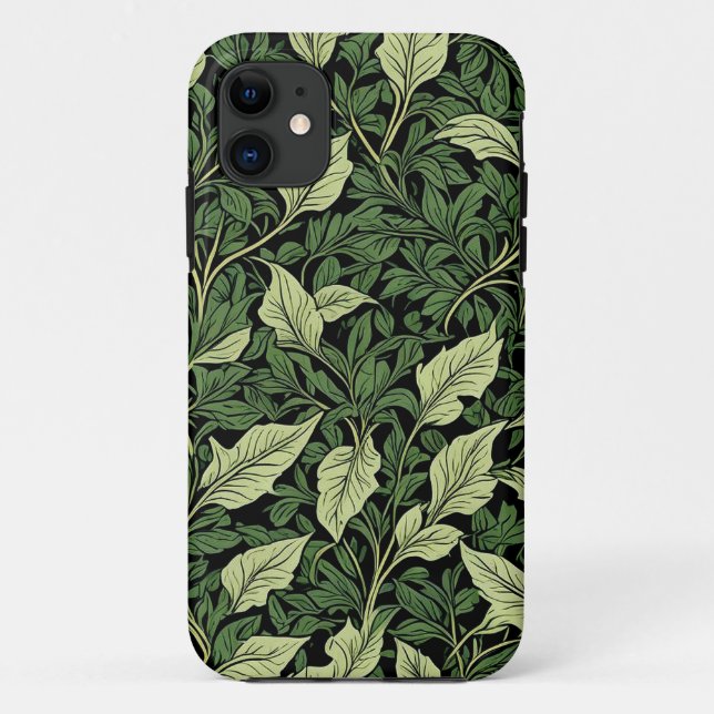 Coques Case-Mate iPhone Grappe de vignes dans des nuances de vert (Dos)
