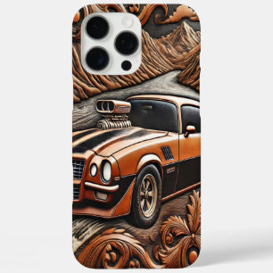 Coque iPhone 16 Pro Max Gras Muscle voiture Mountain Drive