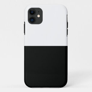 Coque iPhone 11 Gravé (noir et blanc)   Horizontal) personnalisabl