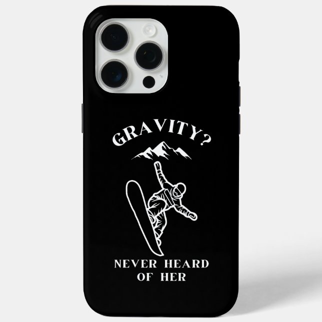 Coques Case-Mate iPhone Gravité ? Jamais entendu parler d'elle (Verso)