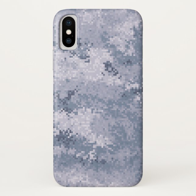 Coques Case-Mate iPhone Gray Digi Camo (Dos)