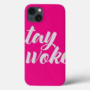 iPhone 13 Coque Gray Stay Woke