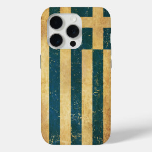Coque Case-Mate iPhone Grèce Drapeau Vintage Grunge