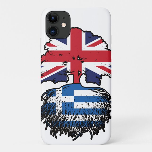 Coques Case-Mate iPhone Grèce Grèce Royaume-Uni Royaume-Uni Royaume-Uni (Dos)
