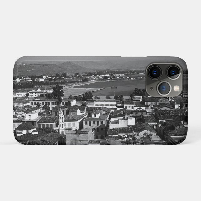 Coques Case-Mate iPhone Grèce vintage Nafplion plage (Dos (Horizontal))