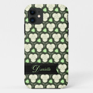 Coques Pour iPhone Green Atoms motif moderne
