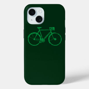 Coque Case-Mate iPhone green bicycle